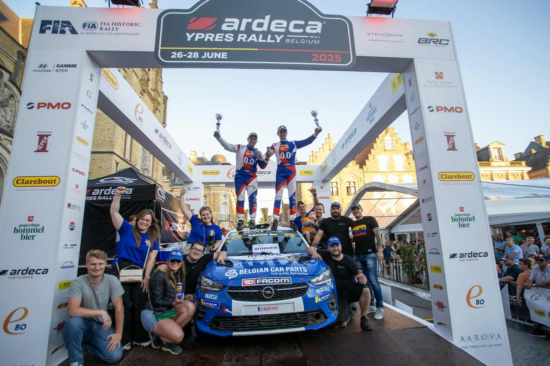 Junior BRC - Ardeca Ypres Rally - Maxim Decock na spannende inhaalrace